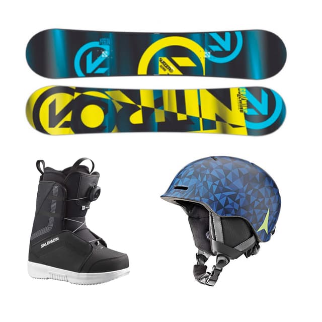 Equipo completo snow infantil con casco